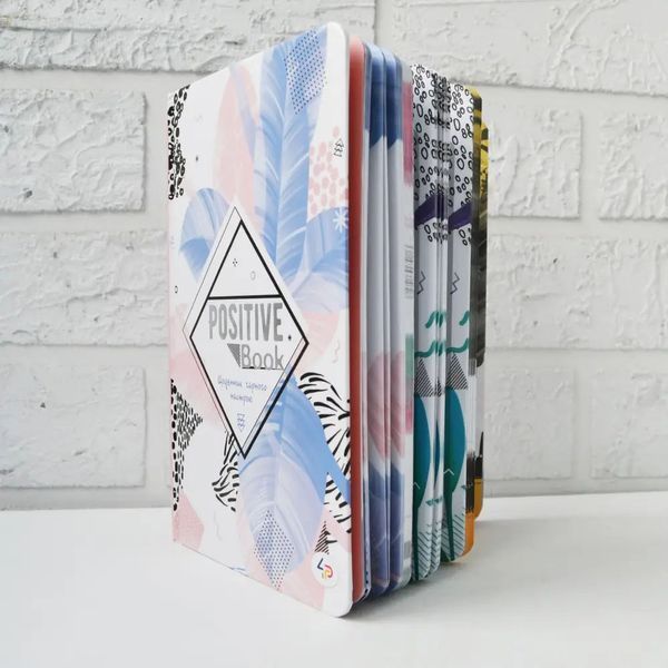 Женский ежедневник &laquo;Positive book&raquo;, blue-pink, А5 000002646 фото