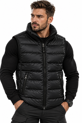 Жилет мужской черный SB 26205 SNOWBEARS р. 3XL 000060820 фото
