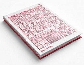 Блокнот 4Profi "Two in one "Doodle Note", Red 64 листа формат А5 902019 000002977 фото