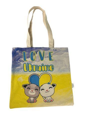 Экосумка из двунитки Love Ukraine 000020781 фото