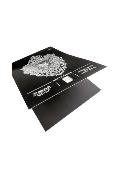 Блокнот-скетчбук TM 4Profi "Dreams sketchbook" one А5 чорний 000025173 фото