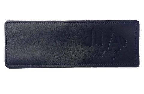 Обкладинка ID - 2 шкіра UA на мапі тиснення (аквамарин) 000036172 фото