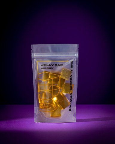 Желейні цукерки "Віскі" 100г Jelly Bar 000056639 фото