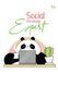 Блокнот 4Profi "Funny series" panda at work 40 арк. формат B6 901340 000002611 фото 2