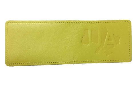 Обкладинка ID - 2 шкіра UA на мапі тиснення (жовта) 000036175 фото