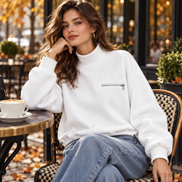 Свитшот T269427_WHT_ BEST р. Free Size 000062133 фото