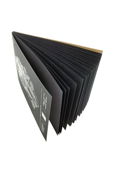 Блокнот-скетчбук TM 4Profi "Dreams sketchbook" three А5 чорний 000025176 фото