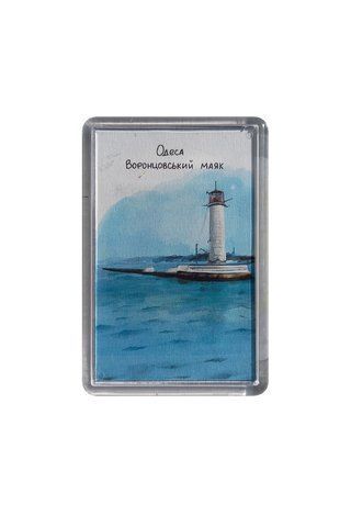Магніт акриловий Одеса Воронцовський маяк роз. 8*5 см 000027012 фото