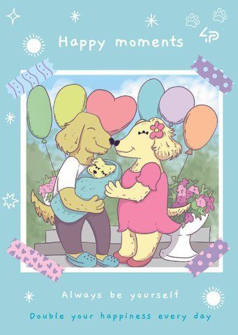 Блокнот TM 4Profi "Puppies" Щастя, А6 000021843 фото
