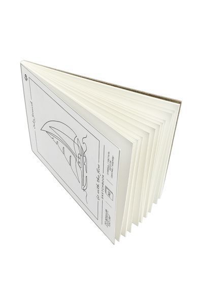 Блокнот -скетчбук TM 4Profi "Line sketchbook" Ship А6 000025189 фото