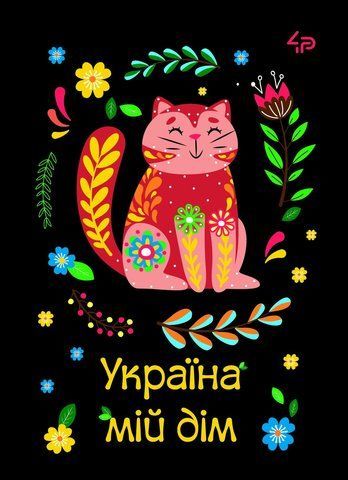Блокнот 4Profi "Етннічні мотиви. Україна мій дім" 40 листов формат А5 905584 000017569 фото