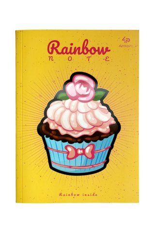 Блокнот TM Profiplan "Artbook Rainbow " Cake", peach, A5 000002891 фото