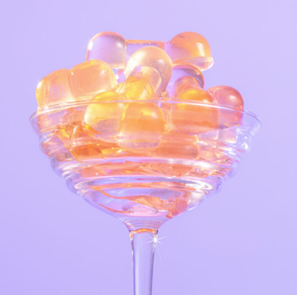 Желейка Hot Jelly Pop MINI &laquo;Мартини Порнстар&raquo; 100 г Jelly Bar 000056628 фото
