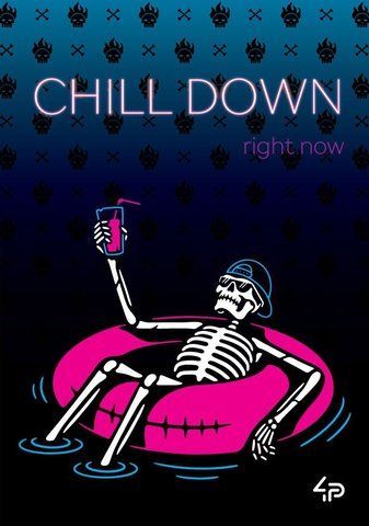 Блокнот 4Profi "Skeleton" chill 48 листов формат А5 904860 000005206 фото