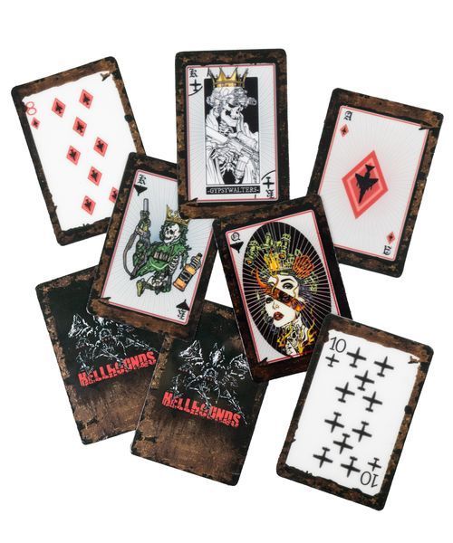 Игральные карты пластиковые "Lucky or Dead" Poker Club Black Series 0,4мм 54 шт 000047176 фото