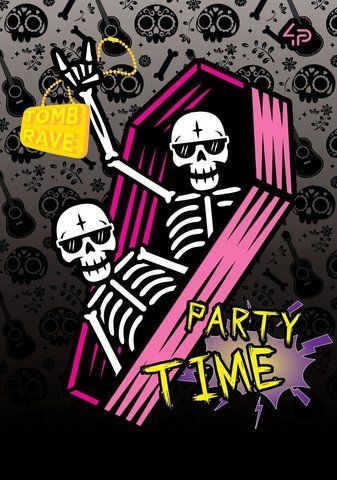 Блокнот 4Profi "Skeleton" tomb party 48 листов формат А5 904891 000005207 фото