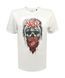 Футболка Cavalier White з принтом Skull in buff M (DTG) 000040687 фото 1