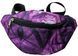 Сумка поясна бананка 4Profi Міні з принтом "фіолетовий дим" з двома відділеннями 000004860 фото