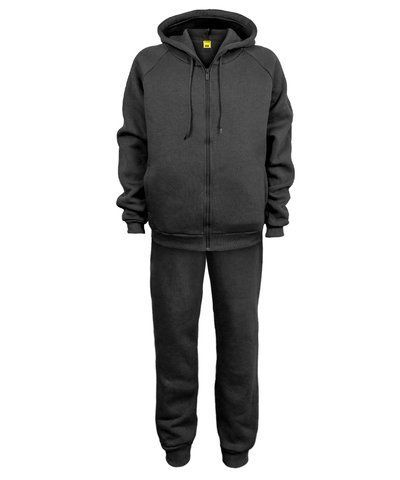Костюм спортивний чоловічий ГЛІБ 2 тринитка начіс чорний р. 2XL 000036444 фото