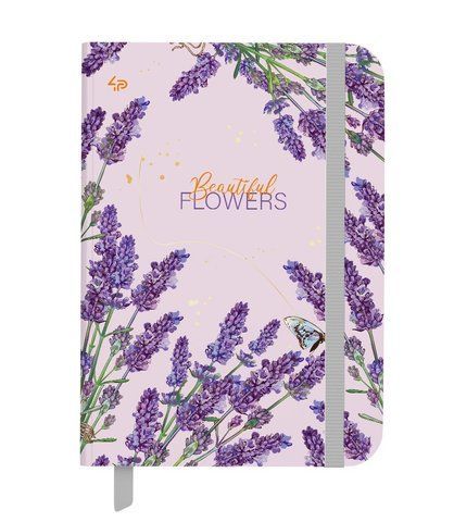 Блокнот 4Profi "Beautiful flowers" lavender, 64 арк. формат А5 905331 000005884 фото