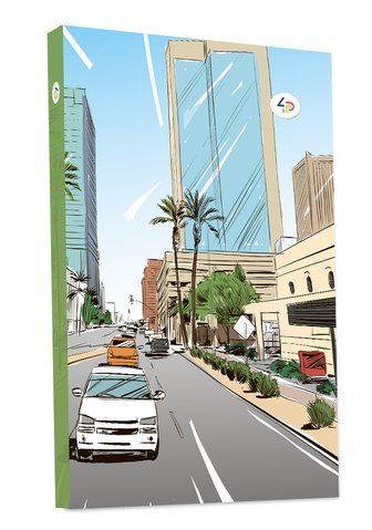 Блокнот 4Profi "Streets note" green 80 листов формат А5 901487 000002649 фото
