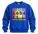 Світшот унісекс реглан 726 тринитка з принтом "Kharkiv 1654 city of freedom" електрик р. М 000061591 фото 1