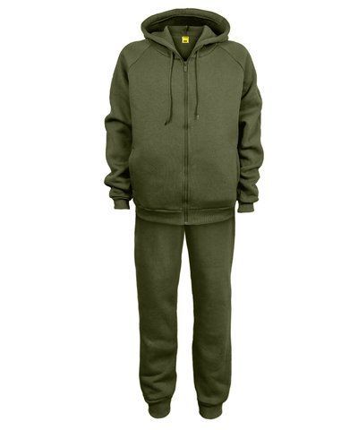Костюм спортивний чоловічий ГЛІБ2 тринитка начіс хакі р. 2XL 000036454 фото