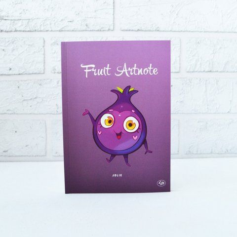 Блокнот 4Profi "Fruit artnote"Jolie" figs 64 арк. формат А5 902828 000003078 фото