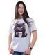 Футболка унисекс белая с коротким рукавом с принтом Кофе Кот Love Self (Кулир) р. 3XL 000029862 фото 1