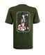 Футболка Cavalier Olive с принтом Girl In Tattoo Witch Machine Gun 2XL (DTG) 000040334 фото 2