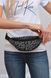 Сумка поясна бананка 4Profi Міні з принтом Кісточки з одним відділенням 20081 000004824 фото 3