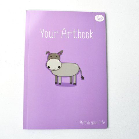 Блокнот 4Profi Artbook donkey 48 арк. формат А5 902293 000003047 фото
