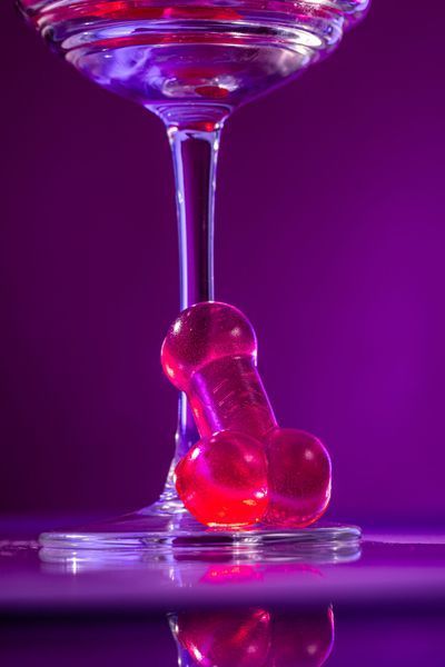 Желейка Hot Jelly Pop MINI Ягідний джин 100г Jelly Bar 000056631 фото