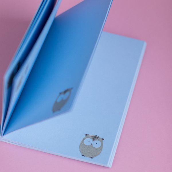 Блокнот 4Profi Artbook blue 64 листа формат А5 50391 000000027 фото